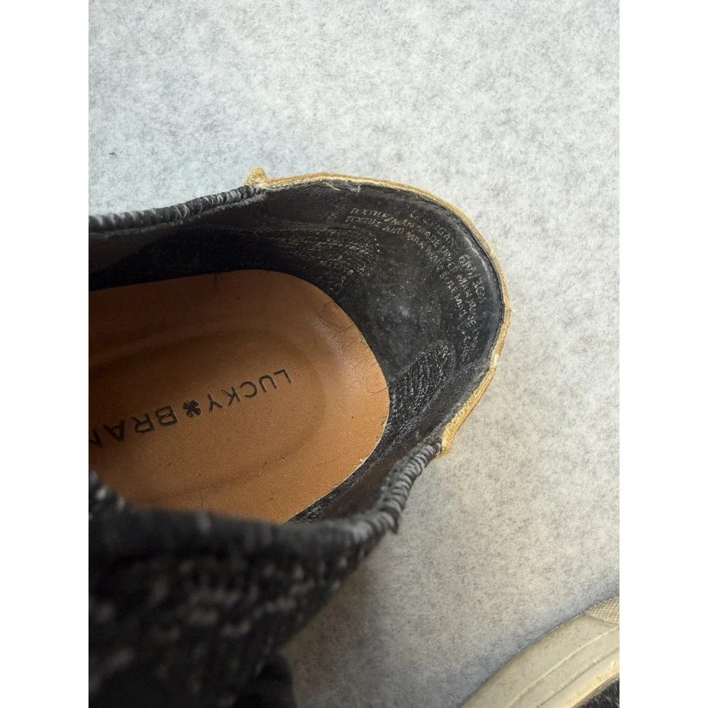 Lucky Brand Women's LK-Leigan Sneakers - Two Tone Black/Brown - US Size 6